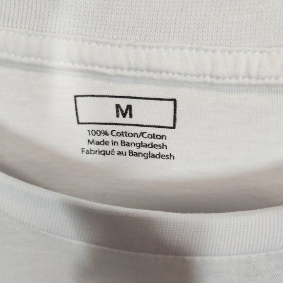 Limited Edition 1995 Bear Short Sleeve Crewneck Graphic Tee in White Size Medium - Picture 5 of 8